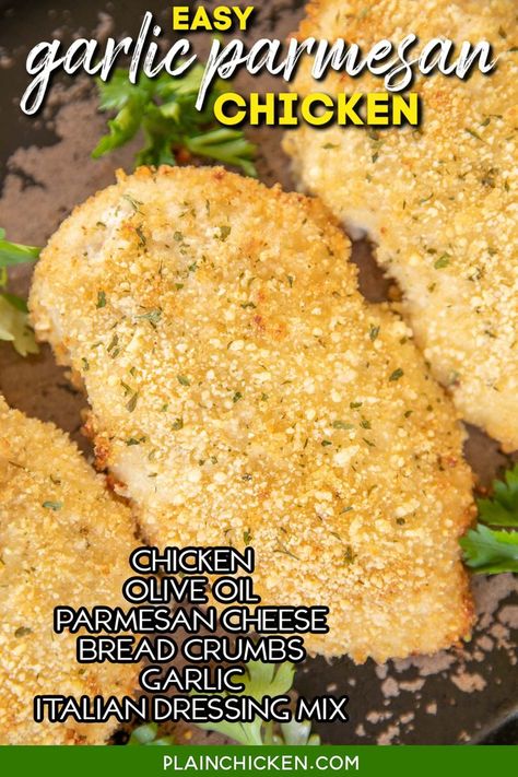 Breaded Garlic Parmesan Chicken, Recipes Using Italian Dressing Packet, Zesty Italian Dressing Chicken, Italian Dressing Parmesan Chicken, Italian Dressing Chicken Oven, Recipes With Italian Dressing Packet, Italian Chicken In Oven, Zesty Italian Chicken Baked, Good Seasons Italian Dressing Mix Recipe Chicken