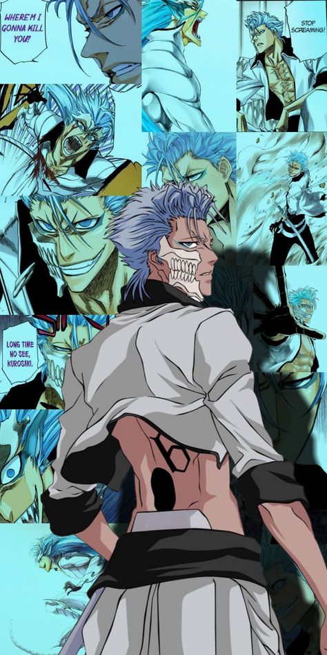 Grimmjow Jaegerjaques Wallpaper no2. Bleach Brave Souls Arrancar Espada Sexta Mexican Anime Manga Panels Aesthetic blue teal icy original icon grimmnel pantera Urahara Kisuke Yoruichi TYBW Thousand Year Blood War Hot Guy smirk tiktok Sukuna Hollow Hueco Mundo Aizen Grimmjow Jeagerjaques Wallpapers, Grimmjow Pfp, Grimmjow Wallpaper, Bleach Grimmjow, Iphone Wallpaper Rock, Wallpapers 2024, Bleach Wallpaper, Grimmjow Jaegerjaquez, Symbiote Spiderman