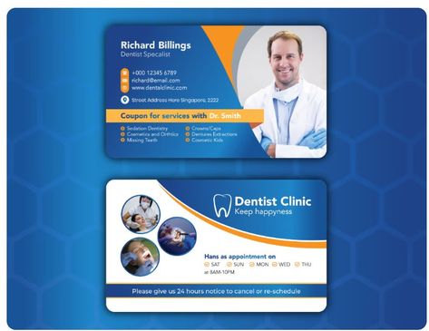 Fiverr freelancer will provide dental/dentist business card design including Print-Ready file format within 1 day. #businesscard #medical #hospital #clinic #dental #dentist #businesscarddesign #printready #stationery #stationary #modern #professional #usa #uk #canada Dentist Business Card, Dental Business Cards, Dentist Clinic, Hospital Clinic, Kids Dentist, Medical Hospital, Sedation Dentistry, Modern Business Cards Design, Modern Business Card