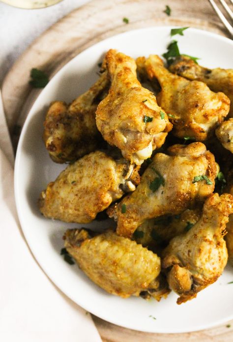 Parboil Chicken, Chicken Wings For Dinner, Wings For Dinner, Oven Chicken Wings, Quick Food Recipes, Marinated Chicken Wings, Crispy Baked Chicken Wings, Frozen Chicken Wings, Salad Wrap