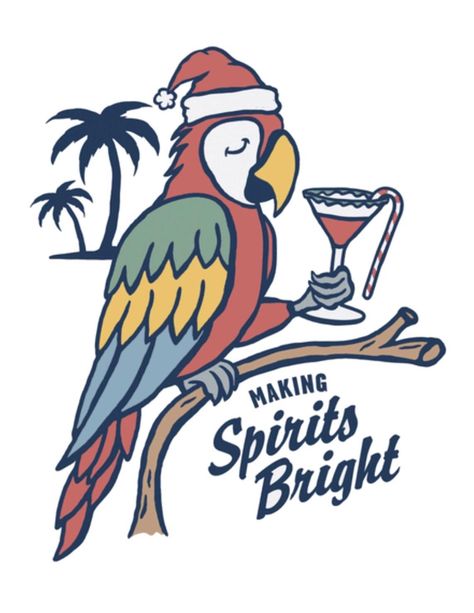 Jimmy Buffett Christmas, Jimmy Buffet Christmas, Jimmy Buffet, Making Spirits Bright, Jimmy Buffett, Adidas Golf, Window Painting, Typography, Golf