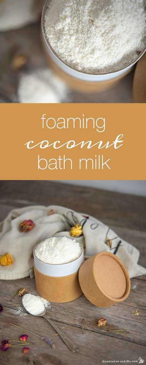 Milk Bath Diy, Homemade Bath Melts, Diy Bath Soak, Coconut Milk Bath Soak, Milk Bath Recipe, Bath Soak Recipe, Milk Bath Soak, Goat Milk Bath, Bath Milk