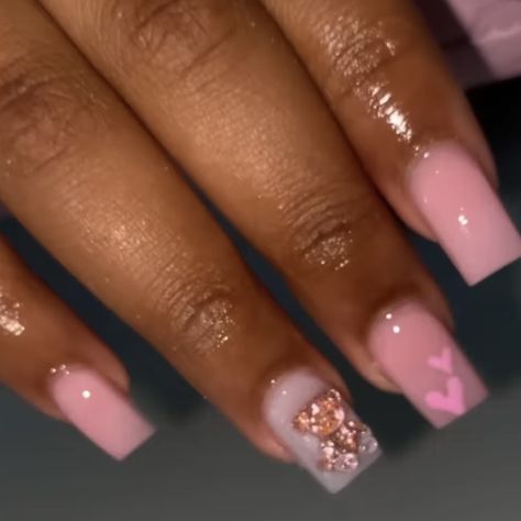 Nails For 9yrs, Nail Ideas 11-13, Cute Nails For Birthday Short Simple, Nails Acrylic For 12-13, Nails Acrylic 11-13, Nails 9-10, Nails For 11 Yrs Old Pink, Nails For 12-13, Nail Ideas 13 Yo