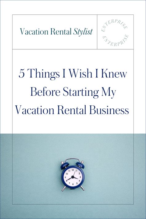 Vacation Rental Stylist is sharing 5 things I wish I knew before starting my vacation rental business. Over the years, I have wasted time and money going in the wrong direction. Those poor choices prolonged my path to profitability. I want you to learn from my mistakes so I am sharing these vacation rental owner tips to help fast-track your success. I have created a list of 5 things I wish I knew before owning my first short-term rental property. #vacationrentalownertips #shorttermrentaltips Vacation Rental Business, Vacation Checklist, Business Shorts, Cleaning Crew, Rental Business, Business Expense, Business Funding, Opening A Business, Business Credit Cards