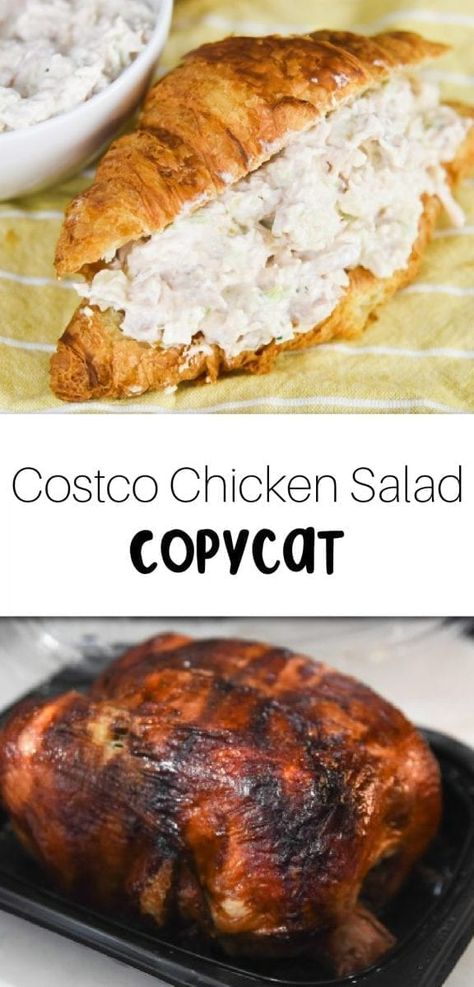 Chicken Salad Costco Recipe, Copycat Costco Chicken Salad, Copycat La Madeleine Chicken Salad Recipe, Costco Rotisserie Chicken Salad, Costco Rotisserie Chicken Recipes Soup, Chicken Salad Recipe Using Rotisserie Chicken, Chicken Salad Recipe With Pasta, Rotisserie Chicken Chicken Salad, Chicken Salad Using Rotisserie Chicken