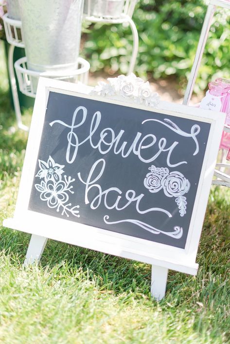 Wedding Signs For Ring Bearer, Wedding Signs Vintage, Brunch Ideas Bridal, Wedding Signs Ceremony, Flower Bar Sign, Chalkboard Wedding Signs, Elegant Wedding Signs, Bridal Brunch Ideas, Cute Wedding Signs