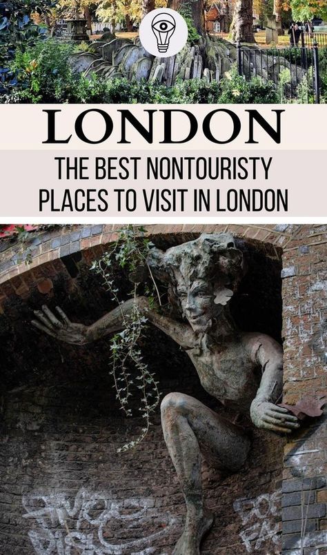 15 REALLY Unusual Things to Do in London for Free and Unusual Places to Visit from Ruins to Gardens Free Places To Visit In London, Secret London Places, Unusual Things To Do In London, London Secret Spots, Non Touristy Things To Do In London, Cool Things To Do In London, Free Things To Do In London, London Hidden Gems, Places In London To Visit