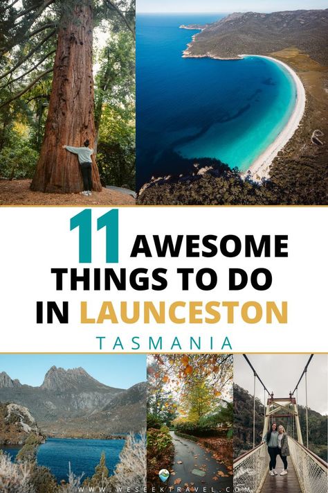 THINGS TO DO IN LAUNCESTON Things To Do In Tasmania, Launceston Tasmania, Australia Itinerary, Australia Backpacking, Australia Travel Guide, Visit Australia, Travel Australia, Travel Pins, Awesome Things