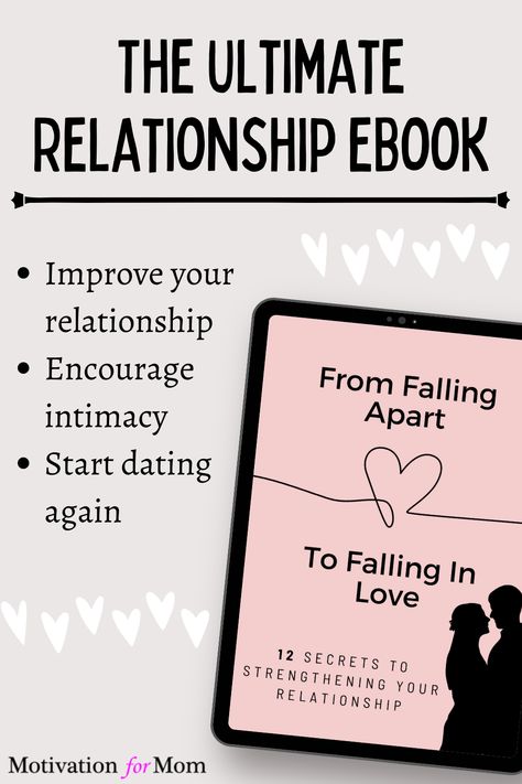 This e Book has the 12 secrets to strengthening any relationship, whether you’re dating, engaged, or married. It will teach you how to save your relationship, and get back to enjoying the partnership the way you used to! #marriage #relationshipgoals #marriedlife #booksforcouples #improveyourrelationship Relationship Motivation, Relationship Games, Relationship Counselling, Relationship Books, Parenting Strategies, Healthy Marriage, Marriage Counseling, Mom Tips, Marriage Life