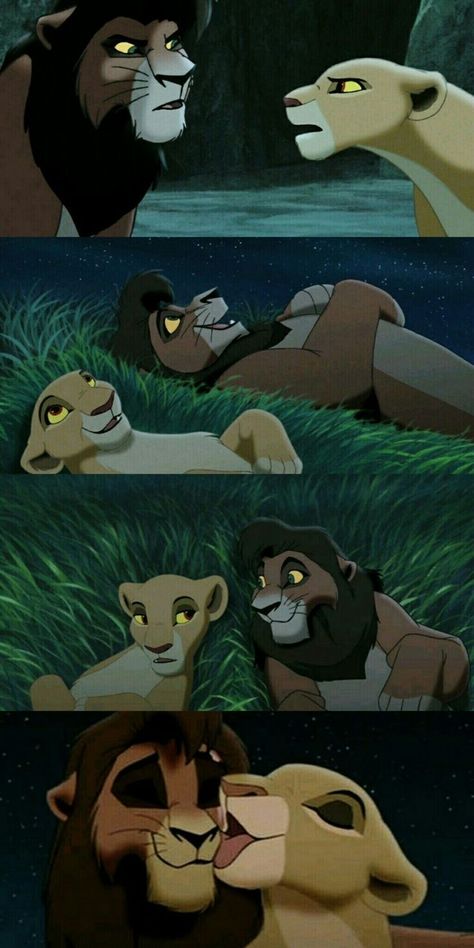 Kovu And Kiara, Lion King Kovu, Kiara Lion King, Kiara And Kovu, Lion King Ii, Simba Lion, Lion King 1, Lion King Drawings, Lion King Pictures