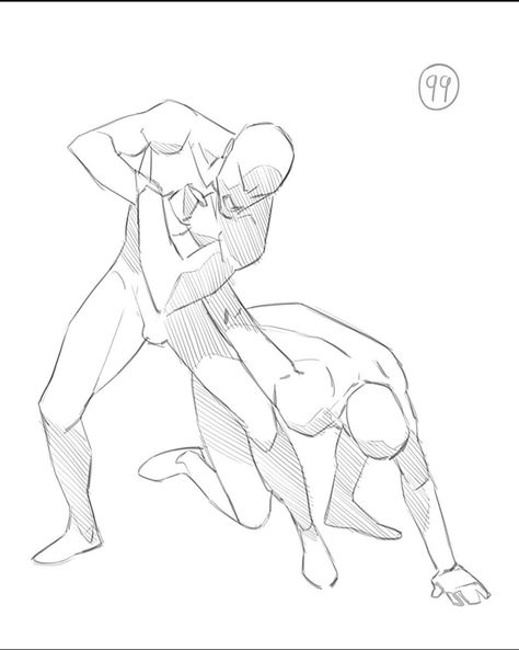 Beating Someone Up Reference, Make Anatomy, Marvel And Dc Comics, Marvel And Dc, Action Pose Reference, The Best Game, Figure Sketching, Arte Inspo, Figure Drawing Reference