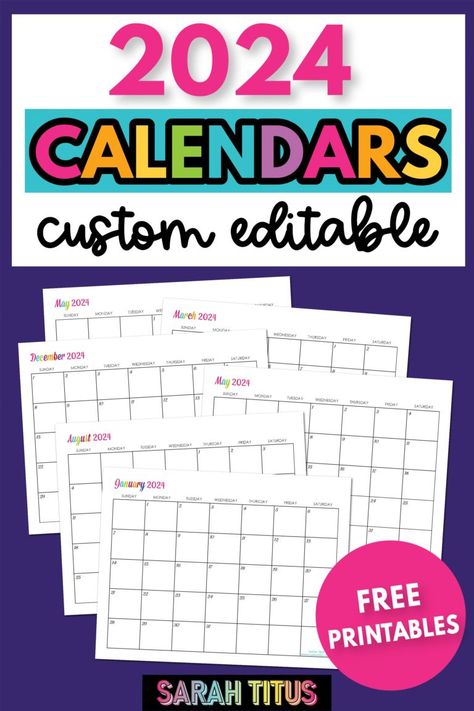 Free Printables | Printable Planner For School By  Joesph Braden Planner For School, Editable Monthly Calendar, Essential Oils Diy, Sarah Titus, Free Printable Calendars, Hand Lettering Practice Sheets, Free Printable Calendar Templates, Hand Lettering Worksheet, Editable Calendar