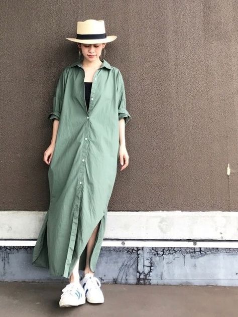 Japanese Minimalist Fashion, Minimal Stil, Linen Style Fashion, Minimalist Moda, Minimal Dress, Gaun Fashion, Simple Summer Outfits, College Style, Japanese Outfits