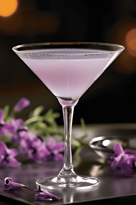 Delight in the refreshing world of lavender cocktails with these 5 simple recipes that you can make in minutes! Featuring tantalizing drinks like Lavender Lemonade, Lavender Martini, and Lavender Aviation, these cocktails combine sweet and floral notes in a sophisticated twist. Whether you're hosting a gathering or just want to unwind, these easy cocktails can brighten your evening. Discover new favorites that highlight the enchanting flavors of lavender, making your occasions unforgettable! First Watch Lavender Lemonade, Tea Infused Cocktails, Lavender Martini Recipe, Lavender Drinks Alcoholic, Lavender Cocktail Recipe, Lavender Cocktails, Lavender Lemon Drop, Lemonade Lavender, Violet Cocktail