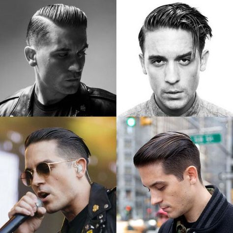 Haircuts For Asian Hair, Asian Hair Men, G Eazy Hair, G Eazy Haircut, Haircut Inspired, Greaser Hair, Trendy Mens Hairstyles, Haircut Images, Classic Haircut