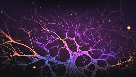 Bright neurons on abstract background fo... | Premium Photo #Freepik #photo #neuroscience #brain-health #brain #ai-brain Neuroscience Background, Brain Background, 4k Wallpapers For Pc, Brain Art, Background Powerpoint, Neurology, Brain Health, Neuroscience, Lights Background