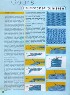 tunisien Crochet 101 Learning, Crochet Tunisian, Tunisian Crochet Stitches, Wire Crochet, Self Massage, Great Hobbies, Le Crochet, Creation Couture, Fitness Gifts