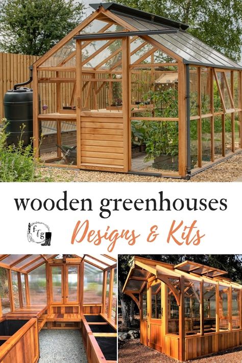 Great wooden greenhouse kits, ideas and designs. #backyardgarden #gardendesign #greenhouse #woodengreenhouse #garden #gardening #gardenideas Alabama Garden, Sunroom Greenhouse, Wooden Greenhouse, Cheap Greenhouse, Diy Greenhouse Plans, Best Greenhouse, Outdoor Greenhouse, Build A Greenhouse, Indoor Greenhouse