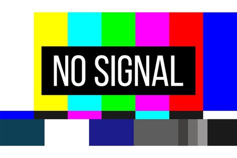 Tv Error Screen, Tv Graphic Design, No Signal Tv, Arcade Design, Television Background, Tv Costume, Test Pattern, Trippy Posters, No Signal