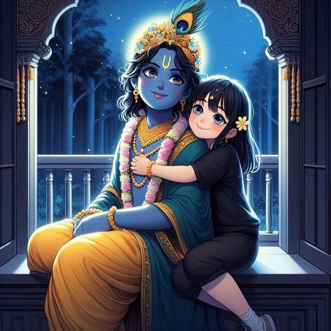 Cute Best Friend Drawings, Unique Radha Krishna Images, Friendship Paintings, Hare Rama Hare Krishna, Krishna Tattoo, Modern Art Canvas Painting, Best Friend Drawings, Shree Krishna Wallpapers, Shri Ram Photo