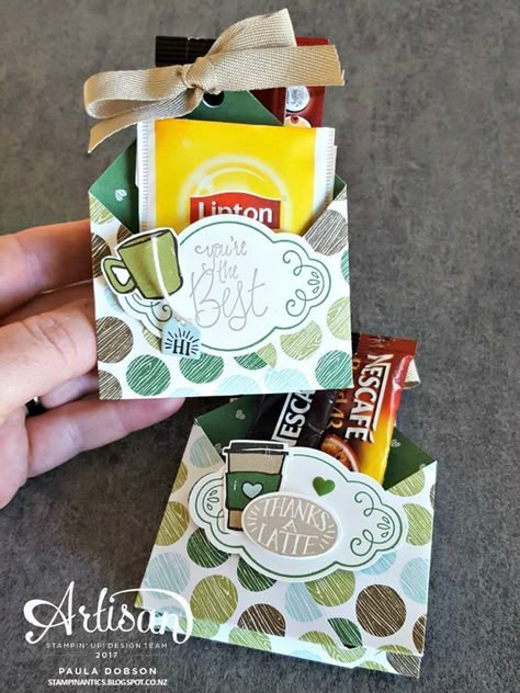 Cheap Wedding Favors, Tea Crafts, Coffee Holder, Pioneer Gifts, Coffee Cards, Jw Gifts, Tea Bag Holder, Coffee Gift, Cadeau Diy