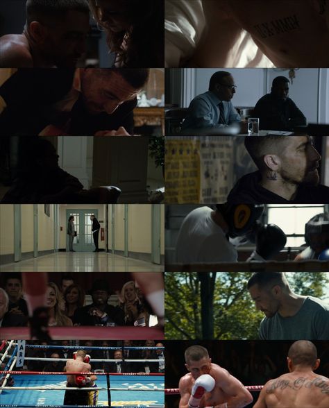 Southpaw Southpaw Aesthetic, Southpaw Movie, Christian Cooke, Cinematic Shots, Attractive Pictures, Denis Villeneuve, Brown Acrylic, Sam Claflin, Michael B Jordan