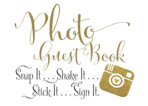 Downloadable Free Printable Polaroid Guest Book Sign Template Polaroid Guest Book Sign Printable Free, Photo Guest Book Sign, Polaroid Guest Book Sign, Printable Signs Free, Polaroid Wedding, Polaroid Guest Book, Polaroid Template, Guest Book Table, Polaroid Frame