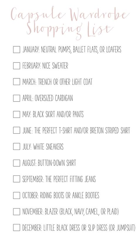 Shopping List: How to Build a Capsule Wardrobe One Month at a Time - Lauren Conrad Wardrobe Shopping List, Neutral Pumps, Breton Stripe Shirt, Summer Shopping List, Build A Capsule Wardrobe, Capsule Wardrobe Checklist, Capsule Wardrobe Basics, Fashion Capsule Wardrobe, Minimalist Capsule Wardrobe