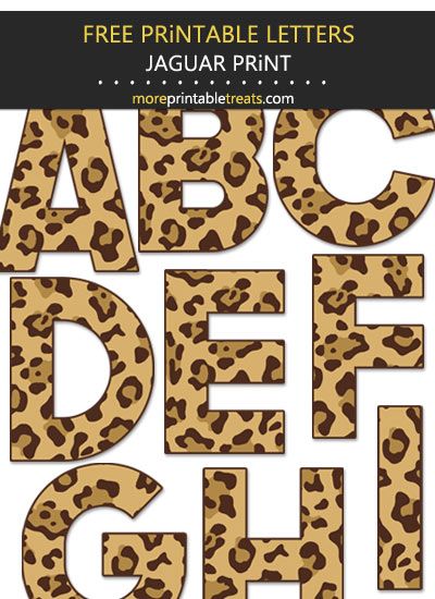 Large Jaguar Print Letters Jungle Safari Letter Printable, Jaguar Bulletin Board, Jungle Letters Safari Theme, Animal Print Bulletin Board Ideas, Free Safari Printables, Leopard Bulletin Board Ideas, Leopard Print Classroom Theme, Safari Letters Printable Free, Safari Letters Printable Animals