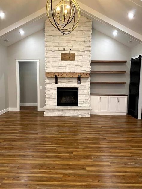 Indoor Fireplace Vaulted Ceiling, Fireplace With Shelving On One Side, Fireplace With Cathedral Ceiling, Fireplace Cathedral Ceiling, Slanted Ceiling Living Room, Fireplace Vaulted Ceiling, Beach Fireplace, Hastings House, Slanted Walls