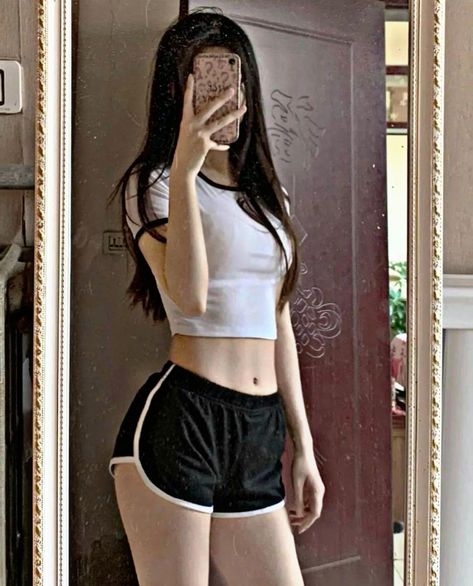 do not repost. Female Clothes Outfits, E Girl Outfits, Girl Fashion Style, Dolphin Shorts, Kawaii Fashion Outfits, Seductive Clothes, Korean Girl Fashion, Stylish Clothes For Women, Kpop Fashion Outfits