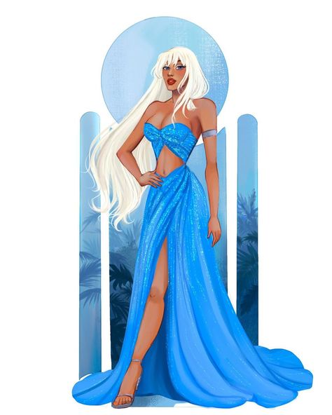 Kida Atlantis Fanart, Disney Princess Instagram, Disney Princess Villains, Princesas Disney Anime, All Disney Princesses, Disney Princess Fashion, Disney Princess Quotes, Disney Couture, Twisted Disney