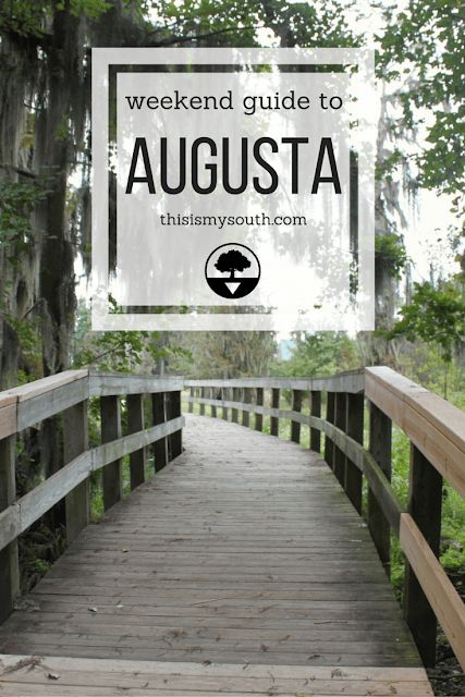 Travel to Augusta, Georgia, for a wonderful weekend getaway and use this guide from This is My South to help you know the available attractions. Once the capital of Georgia, Augusta is now the host to many major events. Come and connect with nature, visit historic downtown, or visit one of the many attractions. Whatever you choose to do, you will enjoy this destination in the southern USA for your weekend away. #destination #travel #traveldestination #Georgia #traveltips #travelusa Georgia Living, Scenic Places, Southern Travel, Girlfriends Getaway, Augusta Georgia, Georgia Travel, Augusta Ga, Connect With Nature, Historic Downtown