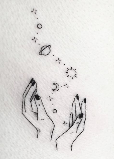 Small Red Mushroom Tattoo, Dainty Space Tattoos, Halloween Diy Outdoor, Planet Tattoos, Mushroom Tattoos, Tattoo Templates, Space Tattoo, Subtle Tattoos, Mini Drawings