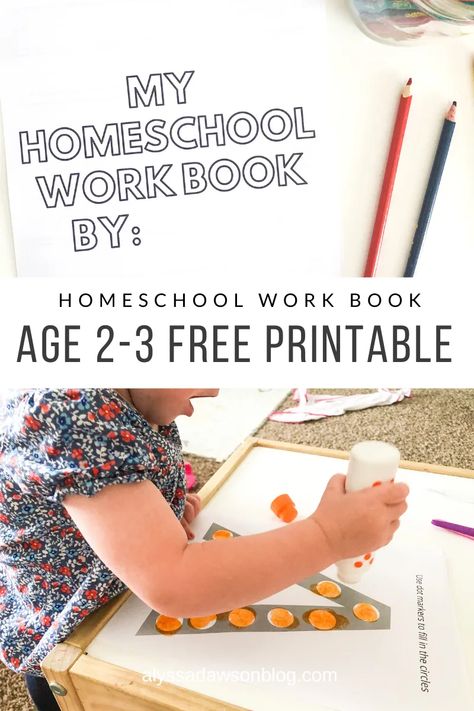 3 Yo Homeschool, Homeschool Preschool Age 3, Homeschool Preschool Curriculum Age 2, 2 Year Homeschool Curriculum, Diy Preschool Workbook, Preschool Homeschool Curriculum Age 3, Homeschool Preschool Activities Free Printables, Toddler Homeschool Curriculum, Toddler Workbook