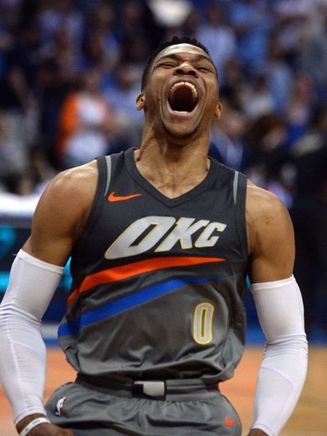 Russ Westbrook, Westbrook Nba, Russel Westbrook, Okc Thunder Basketball, Real Motivation, Thunder Basketball, Basketball Highlights, Okc Thunder, Russell Westbrook