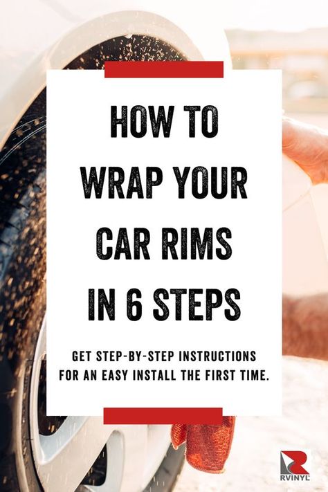 Whether you're tired of the look of your chrome rims, want to hide damaged and scuffed rims or want a stylish way to add a little protection from curb rash, rim wrap are the way to go. #Car #Auto #Automotive #Wheels #Rims #DIY #Vinyl Cool Car Gadgets, Car Repair Diy, Car Rims, Wallpaper Luxury, Chrome Rims, Vinyl Wrap Car, Car Fix, Go Car, How To Wrap