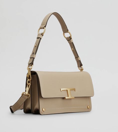 Designer Things, Tods Bag, Dream Bag, Timeless Bags, Pink Shoulder Bag, Beige Bag, Favorite Handbags, Luxury Bag, Cute Purses