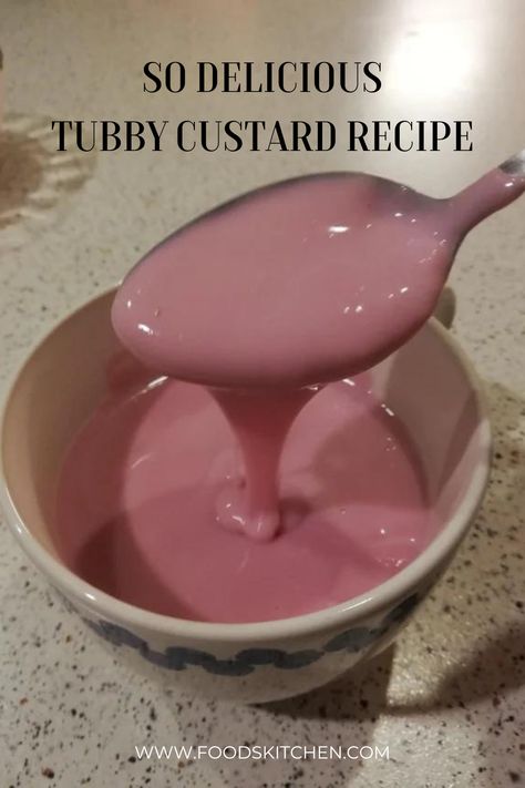 Tubby Custard Recipe Ronzoni Lasagna Recipe, Tubby Custard, Using Strawberries, Green Sauce Recipe, Custard Recipe, Strawberry Shortcake Recipes, Shortcake Recipe, Types Of Desserts, Custard Recipes