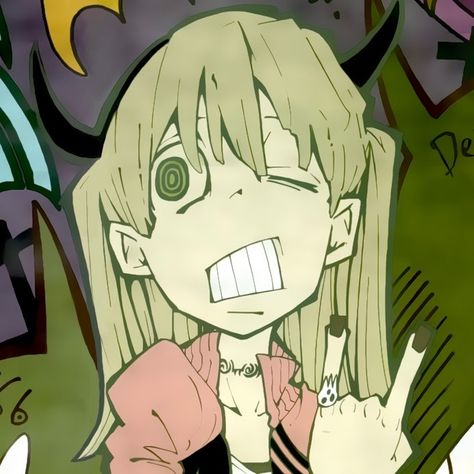 𝘚𝘰𝘶𝘭 𝘦𝘢𝘵𝘦𝘳 • 𝘪𝘤𝘰𝘯𝘴 MAKA Soul Eater Manga, Arte Grunge, Arte 8 Bits, Arte Inspo, Soul Eater, Art Icon, Cool Stuff, Funky Art, Art Reference Poses