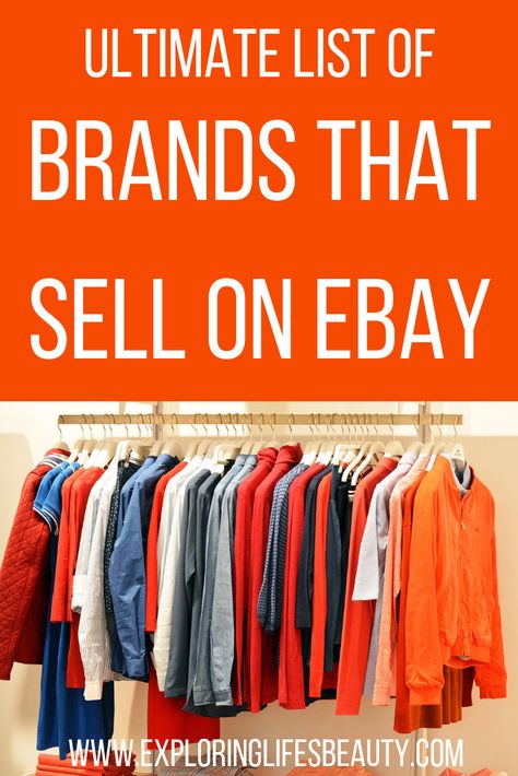 Ebay Selling Tips Clothes, Selling On Ebay Tips, How To Sell On Ebay, How To Sell On Ebay For Beginners, Selling On Ebay For Beginners, Reseller Inventory Organization, Resell Business, Ebay Inventory Organization, Selling Used Clothes