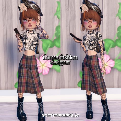 dress to impress theme fashion designer outfit inspo no vip Apology Video, Dti Hacks, Designer Outfit, Dti Ideas, Dti Outfits, Roblox Outfits, Fashion Design Clothes, Outfits Ideas, I Dress