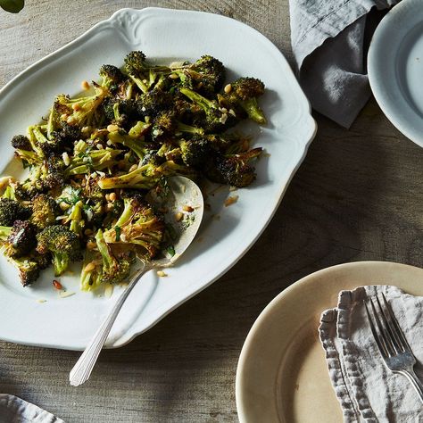 Ina Garten’s Parmesan-Roasted Broccoli recipe on Food52 Xmas Menu, Parmesan Roasted Broccoli, Roasted Broccoli Recipe, Parmesan Broccoli, Ina Garten Recipes, Broccoli Recipe, Barefoot Contessa, Hot Damn, Roasted Broccoli