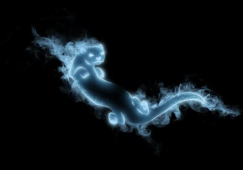 Reverse Otter Patronus Aesthetic, Otter Patronus Tattoo, Hermione Patronus Otter, Otter Patronus Art, Lynx Patronus Art, Patronus Harry Potter, Tiger Patronus Art, Hermione Patronus, Otter Patronus