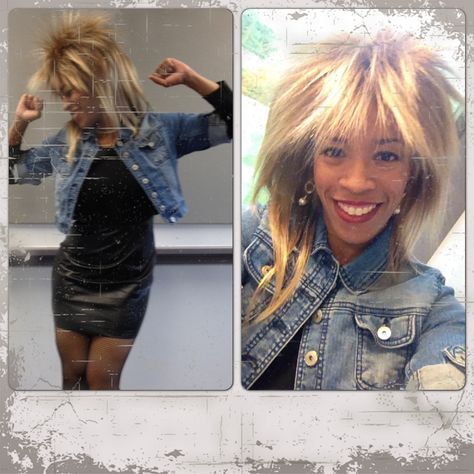 What's love Got to do with it? Tina Turner Tina Turner Outfit Ideas, Tina Turner Halloween Costume, Ike Turner Costume, Celebrity Birthday Party, Tina Turner Costume, 40 Birthday Ideas, Costumes For Black Women, Ariel Halloween, Custome Ideas