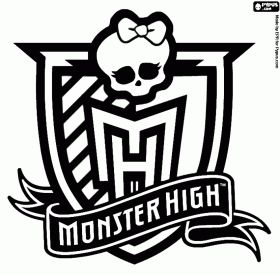 monster high coloring pages - Google Search Monster High Logo, Monster High Printables, All Monster High Dolls, Monster High Coloring, Monster High Birthday Party, Monster High School, Ghoulia Yelps, John Bauer, Family Coloring Pages