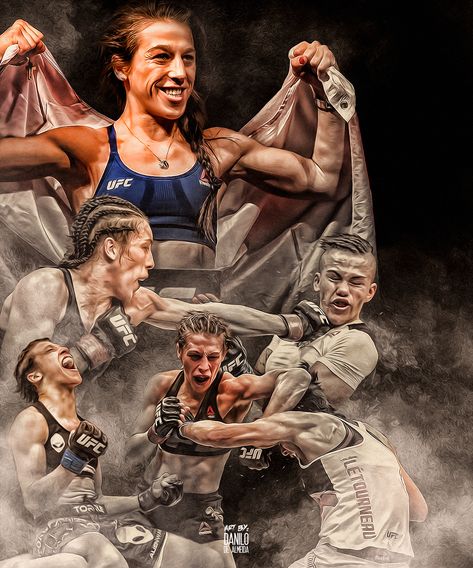 #joannajedrzejczyk #UFC #WMMA Ufc Design, Ufc Wallpaper, Joanna Jedrzejczyk, Ufc Poster, Instagram Poster, Ufc Boxing, Ufc Women, Women Warriors, Mma Boxing