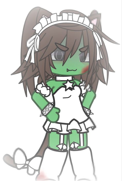 Gacha Life Zombie, Gacha Life Halloween Outfits, Gacha Halloween Outfits, Gacha Life Skin Ideas, Gacha Life Oc Girl, Gacha Life Sleep Outfits, Gachalife Girl Outfits, Zombie Clothes, Chibi Body