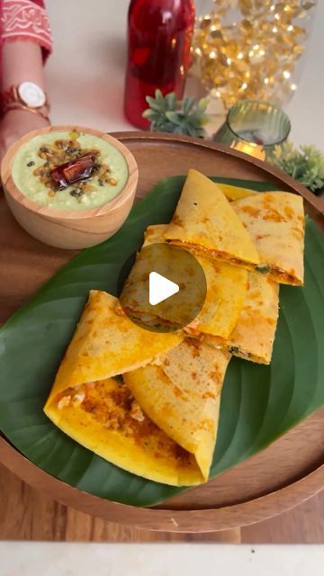 Respei Adda on Instagram: "VEG GARLIC PANEER STUFFED CHILA

Weight loss recipes

.
Looking for a healthy and delicious breakfast option? Try out this garlic besan chila with paneer and veggies! 🌿 Packed with protein, fibre, and nutrients, this nutrient-dense dish will leave you feeling satisfied and energised throughout the day. You also get the bonus recipe of Garlic Chutney with this video. The combination of chickpea flour, garlic, paneer, and assorted vegetables not only provides a burst of flavours but also offers a range of health benefits.

Method :
- To make Garlic Chutney:-
- Take 5-6 Garlic Cloves.
- Add 1 tsp Cumin Seeds, 1 tbs Kashmiri Red Chilli Powder and salt.
- coarsely crush this mixture.
- Transfer the chutney in a bowl.
To make Chila:-
- In a mixing bowl, take 1 cup Gra Besan Chila Recipe, Paneer Breakfast Recipes, Garlic Chutney, Red Chilli Powder, Cumin Seeds, Chickpea Flour, Breakfast Options, Red Chilli, Delicious Breakfast