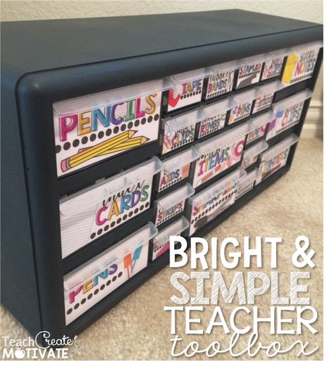 Hey hey!! I am excited to be linking up with Tara for Monday Made It again!! It has been so long since I have joined this fabulous link up! I admit.. I haven’t made THAT many things this summer.. ahh! It has really flown by!! I still have many other things I want to make … Teacher Toolbox Organizer, Tool Box Diy, Teacher Toolbox Labels, Seuss Classroom, Teachers Toolbox, Teaching Organization, Drawer Labels, Curriculum Planning, Class Decor